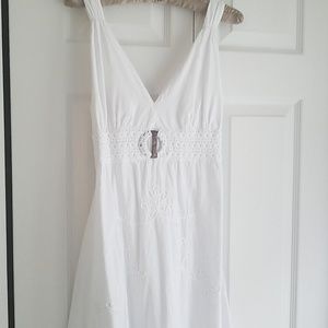 White summer dress